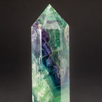 Rainbow Banded Fluorite Point