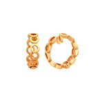 Chanel 18k Yellow Gold Coco Earrings // Pre-Owned