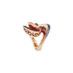 De Grisogono 18k Rose Gold Multi-Stone Ring // Ring Size: 6 // Pre-Owned