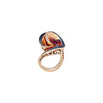 De Grisogono 18k Rose Gold Multi-Stone Ring // Ring Size: 6 // Pre-Owned