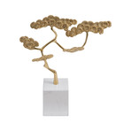 Bonsai Tree Décor // Gold