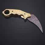 Folding Engraved Karambit // 26