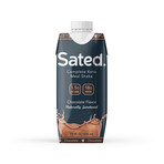 Sated Ready to Drink // Complete Keto Meal Shake // 18 Pack (Chocolate)