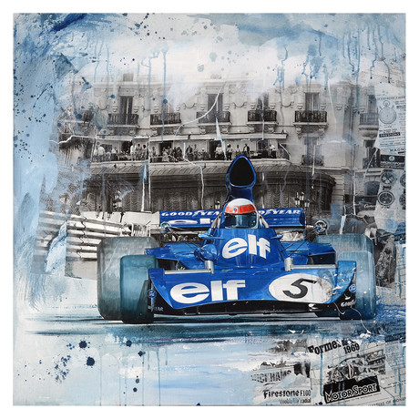 Jackie Stewart // Tyrrell 006 // Monaco Gp // 1973