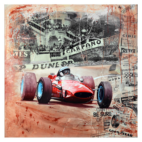 John Surtess // Ferrari // Monaco Gp //1964