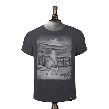 Immovable Object T-shirt // Charcoal (XL)