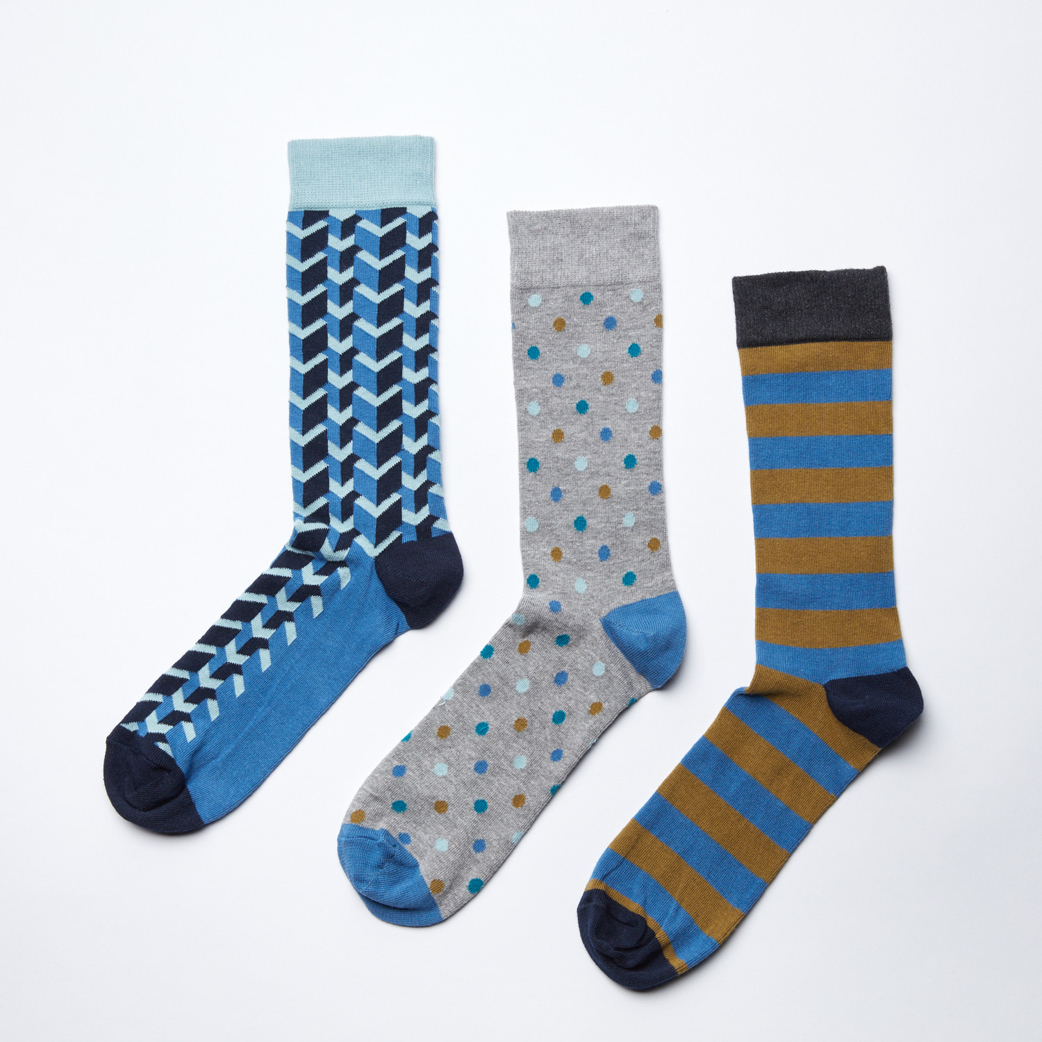 Stripe Socks Gift Box I // Pack of 3 - Happy Socks - Touch of Modern
