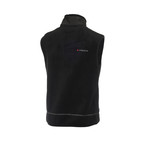 Fleece Vest // Black (2XL)