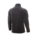 Full Zip Pieced Fleece Jacket // Anthracite (L)