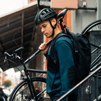 FEND Foldable Helmet // Matte Black (Small)