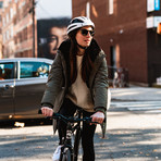 FEND Foldable Helmet // Matte White (Small)