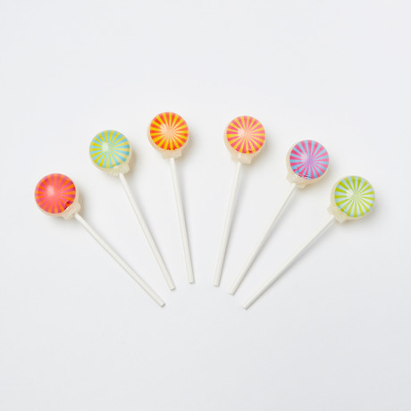 Twirly Pops // 6 Piece