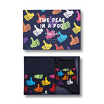 2 Peas In A Pod + Thumbs Up Socks Gift Box