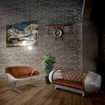 Aviator Dual Engine Tufted Sofa