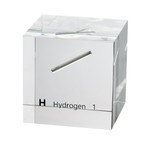 Lucite Cube // Hydrogen