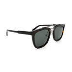 Men's Square Sunglasses // Tortoise Black