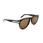 Unisex SF916S-001 Square Sunglasses // Black