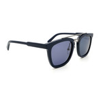 Men's SF844S-414 Square Sunglasses // Black + Gray + Blue