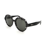 Women's Round Sunglasses // Black