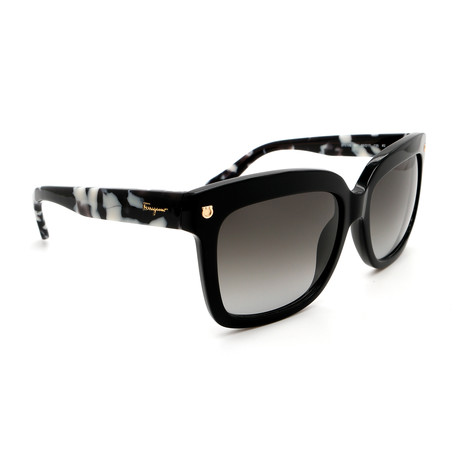 Women's Square Sunglasses V2 // Black