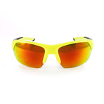 Smith // Men's Tempo Sunglasses // Black + Yellow + Orange