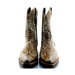 Snake Embossed Calf Cowboy Boots // Snake (US: 8)