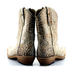 Snake Embossed Calf Cowboy Boots // Snake (US: 8)