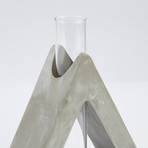 Org Bud Vase // Triangle (Small)