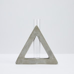 Org Bud Vase // Triangle (Small)