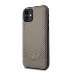 Real Leather Perforated // Urban Collection (iPhone 11 // Taupe)