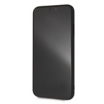 Real Leather Slim Fit Hard Case // iPhone XS Max (Black)