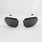 Smith // Men's Polarized Parallel Sunglasses // White