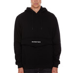 Rarefied Kangaroo Pocket Hoodie // Black (XL)