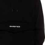 Rarefied Kangaroo Pocket Hoodie // Black (S)