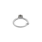 Memoire 18k White Gold Engagement Ring I // Ring Size: 7.25