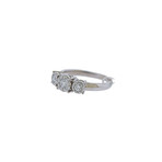 Memoire 18k White Gold Engagement Ring II // Ring Size: 7