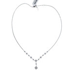 Memoire 18k White Gold Diamond Pendant Necklace II