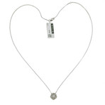 Memoire 18k White Gold Diamond Pendant Necklace VI
