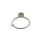 Memoire 18k White Gold Engagement Ring III // Ring Size: 7.25
