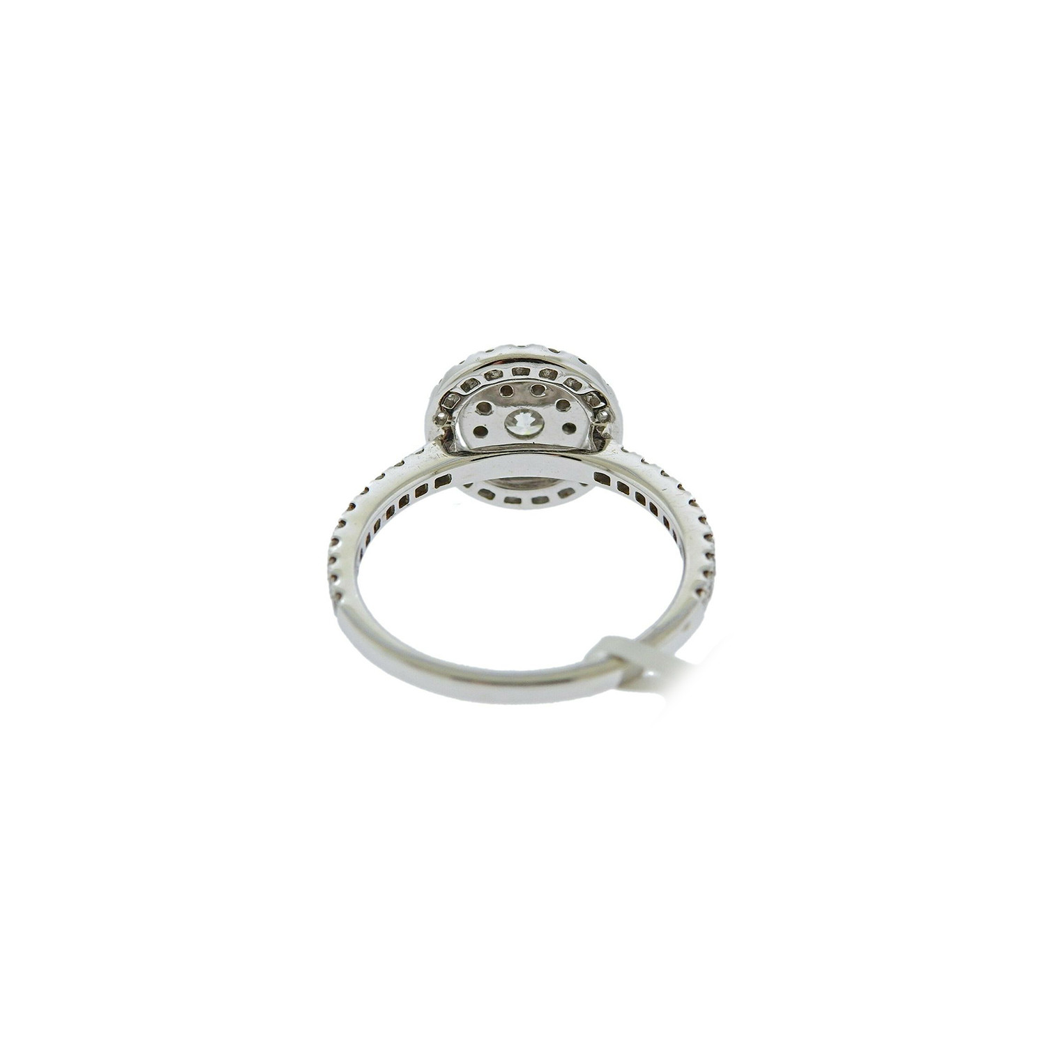 Memoire 18k White Gold Engagement Ring IV// Ring Size: 7.25 - Mémoire ...