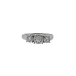 Memoire 18k White Gold Engagement Ring II // Ring Size: 7