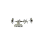 Memoire 18k White Gold Diamond Stud Earrings I