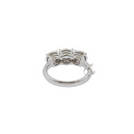 Memoire 18k White Gold Engagement Ring I // Ring Size: 7