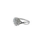 Memoire 18k White Gold Diamond Ring // Ring Size: 7.25