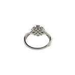 Memoire 18k White Gold Diamond Ring // Ring Size: 7.25