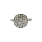 Memoire 18k White Gold Engagement Ring IV // Ring Size: 7