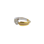 Memoire 18k Two-Tone Gold Diamond Ring // Ring Size: 7.25