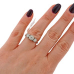 Memoire 18k White Gold Engagement Ring II // Ring Size: 7