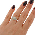 Memoire 18k White Gold Engagement Ring II // Ring Size: 7.25