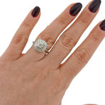 Memoire 18k White Gold Engagement Ring IV // Ring Size: 7